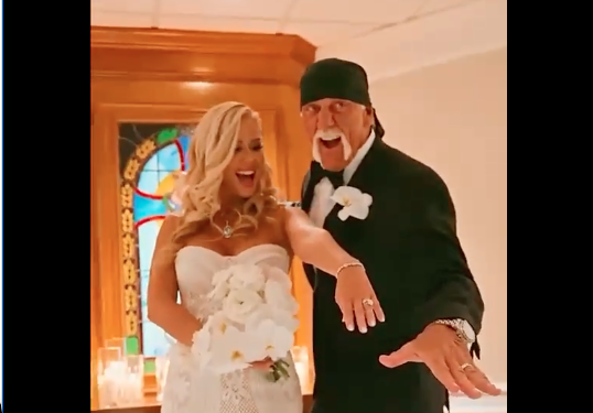 Hogan, whose actual name is Terry Bollea, is married for the third time. From 1983 to 2007, he was married to Linda, the mother of his two children, Brooke and Nick. In 2010, he married Jennifer McDaniel, but the pair split in 2021. Hogan and Daily, a yoga instructor, revealed their engagement at the wedding of their friends Corin Nemec and Sabrina Nova in July. "It was a simple wedding... "Neither of them wanted anything extravagant, just a small affair with their closest friends and family to declare their deep love and commitment to each other."According to a Daily Mail source. Congratulations to the newlyweds!