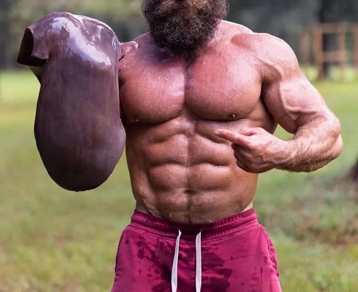 The "Liver King" has a net worth of $10 million. Liver King is the Internet alias of social media personality and fitness guru Brian Johnson, who is known for his online videos promoting the consumption of raw meat, including liver. This diet, which he calls part of the "ancestral" lifestyle, has been widely decried by nutritionists for being potentially dangerous. Despite his assertion that he has never used anabolic steroids to achieve his ripped physique, it was revealed in late 2022 that Johnson regularly takes testosterone and steroids.